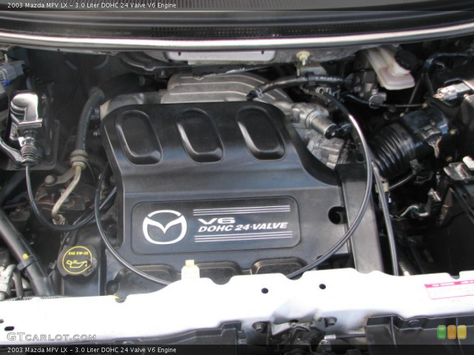 3.0 Liter DOHC 24 Valve V6 Engine for the 2003 Mazda MPV #39806168