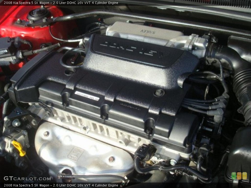 2.0 Liter DOHC 16V VVT 4 Cylinder Engine for the 2008 Kia Spectra #39807476