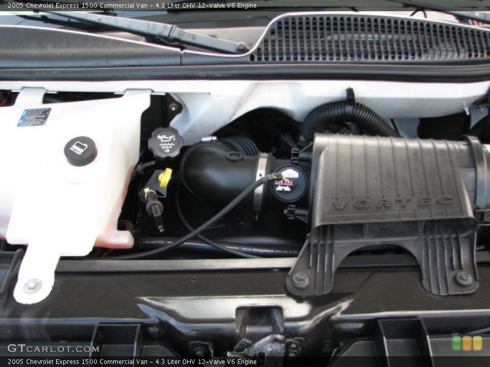 4.3 Liter OHV 12-Valve V6 Engine for the 2005 Chevrolet Express #39818708