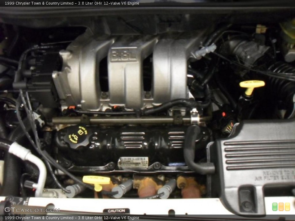 3.8 Liter OHV 12-Valve V6 Engine for the 1999 Chrysler Town & Country #39820284