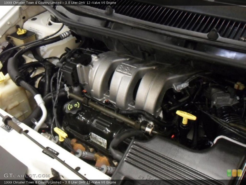 3.8 Liter OHV 12-Valve V6 Engine for the 1999 Chrysler Town & Country #39820297