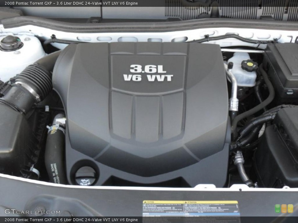 3.6 Liter DOHC 24-Valve VVT LNY V6 Engine for the 2008 Pontiac Torrent #39822450