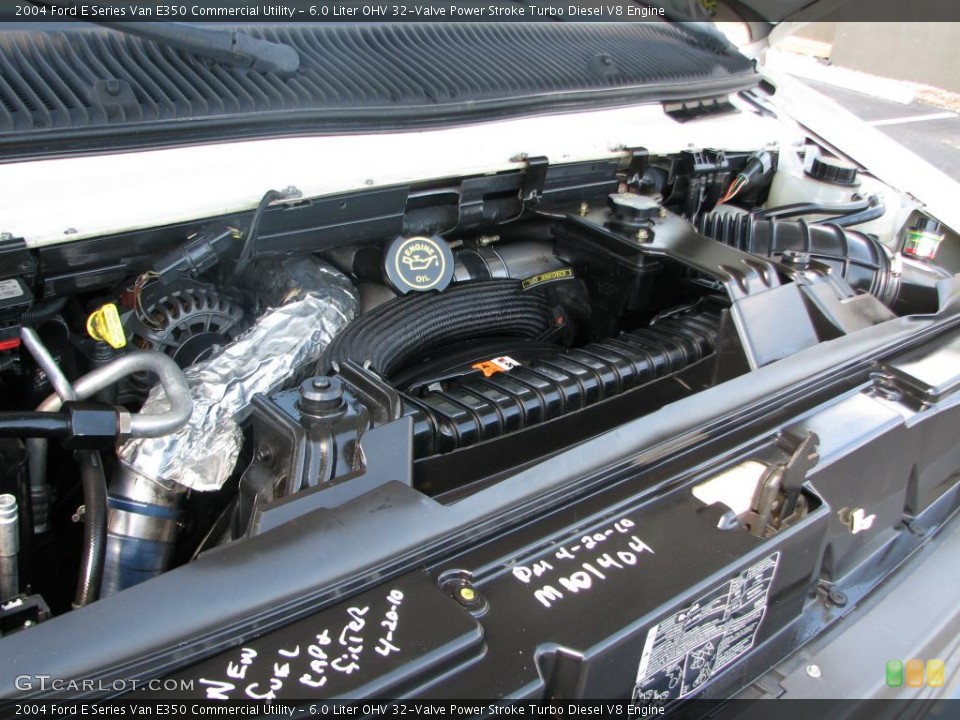 6.0 Liter OHV 32-Valve Power Stroke Turbo Diesel V8 Engine for the 2004 Ford E Series Van #39823618