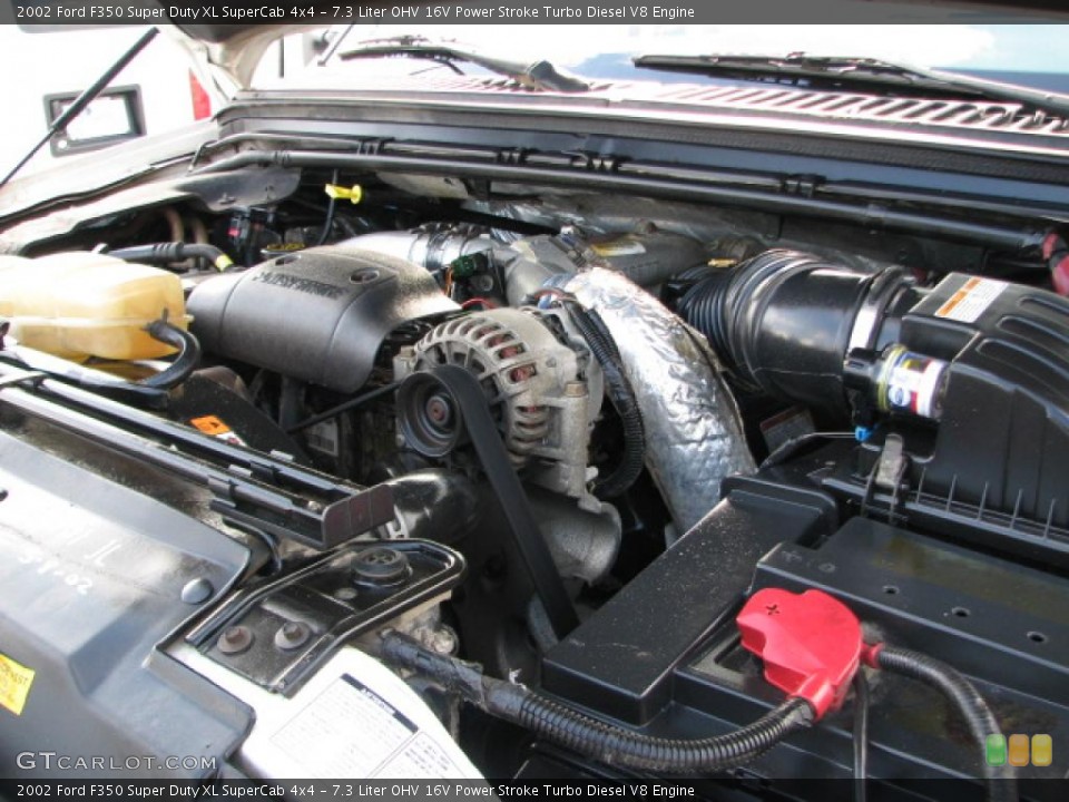 7.3 Liter OHV 16V Power Stroke Turbo Diesel V8 Engine for the 2002 Ford F350 Super Duty #39828458