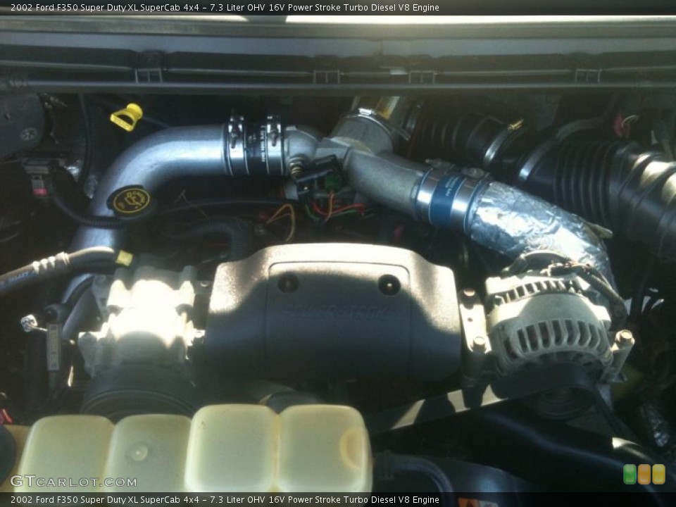 7.3 Liter OHV 16V Power Stroke Turbo Diesel V8 Engine for the 2002 Ford F350 Super Duty #39828546