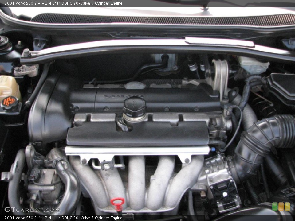 2.4 Liter DOHC 20-Valve 5 Cylinder Engine for the 2001 Volvo S60 #39829678