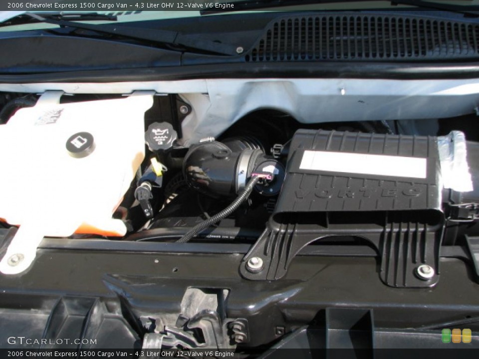 4.3 Liter OHV 12-Valve V6 Engine for the 2006 Chevrolet Express #39830022