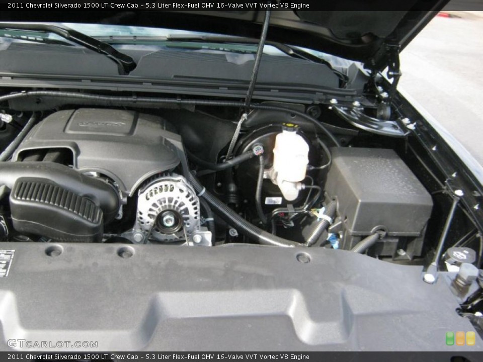 5.3 Liter Flex-Fuel OHV 16-Valve VVT Vortec V8 Engine for the 2011 Chevrolet Silverado 1500 #39830879