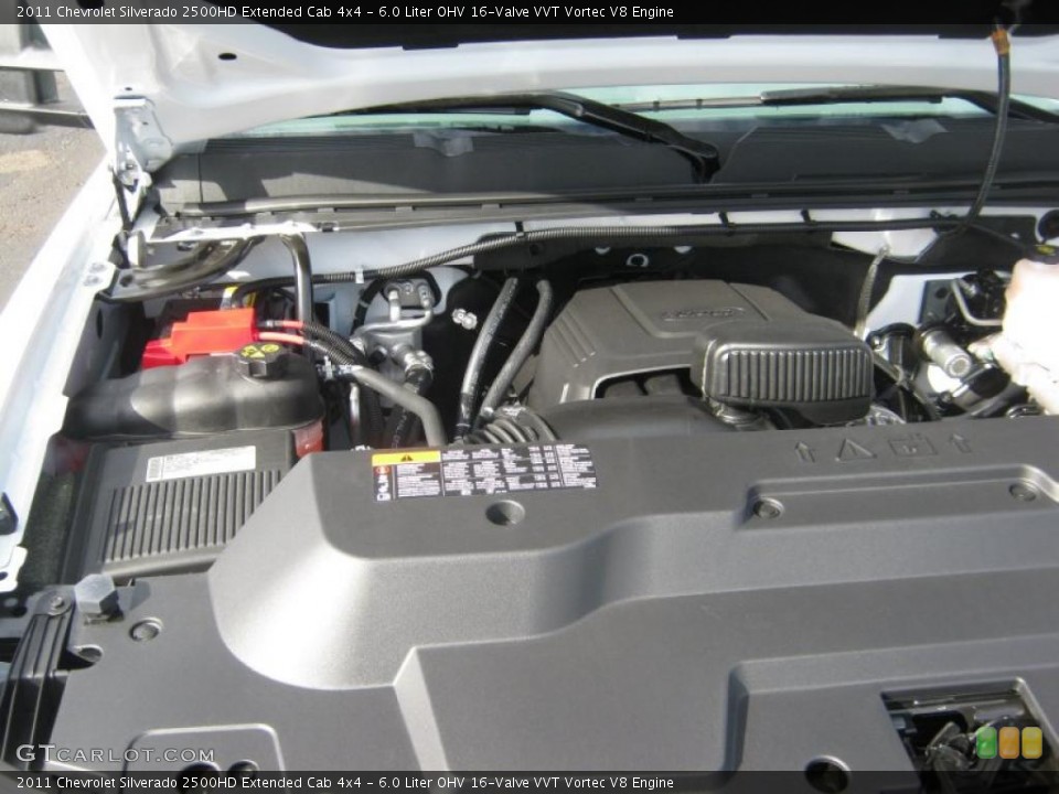 6.0 Liter OHV 16-Valve VVT Vortec V8 Engine for the 2011 Chevrolet Silverado 2500HD #39831903