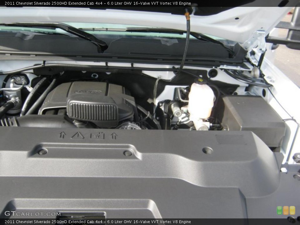 6.0 Liter OHV 16-Valve VVT Vortec V8 Engine for the 2011 Chevrolet Silverado 2500HD #39831919