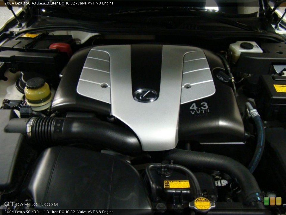 4.3 Liter DOHC 32-Valve VVT V8 Engine for the 2004 Lexus SC #39832916