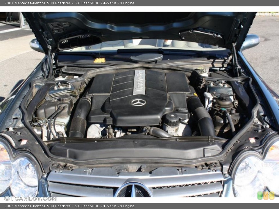 5.0 Liter SOHC 24-Valve V8 Engine for the 2004 Mercedes-Benz SL #39837038