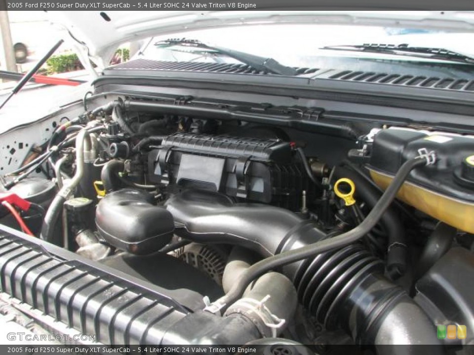 5.4 Liter SOHC 24 Valve Triton V8 Engine for the 2005 Ford F250 Super Duty #39842051