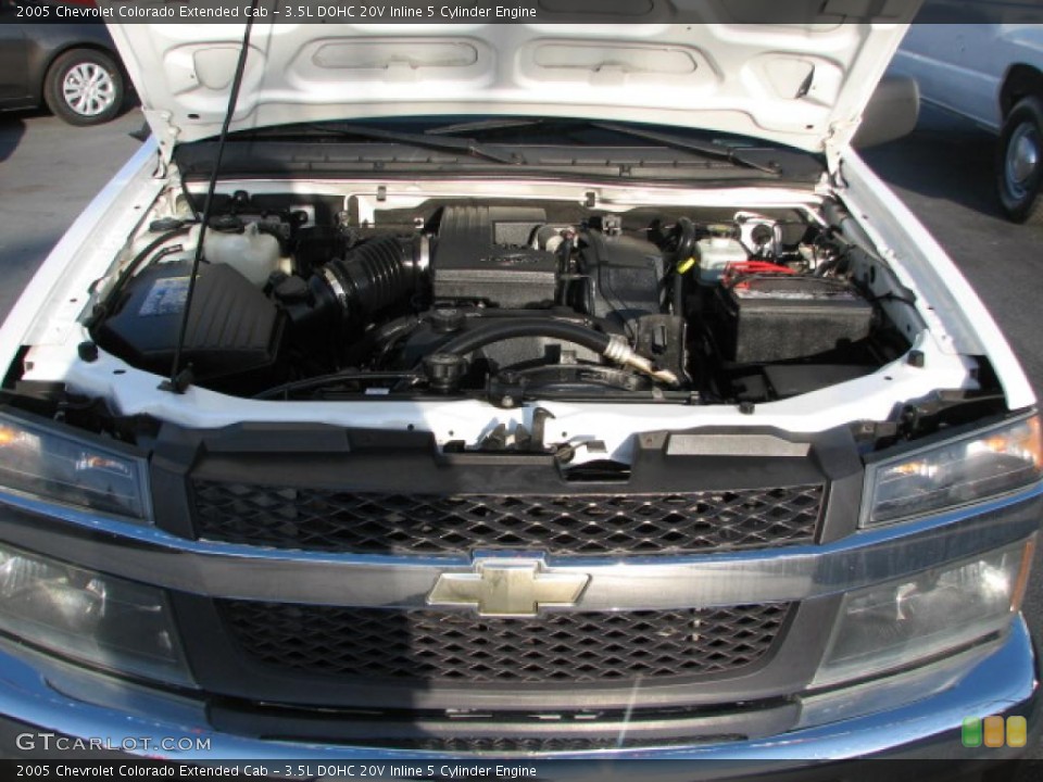 3.5L DOHC 20V Inline 5 Cylinder 2005 Chevrolet Colorado Engine