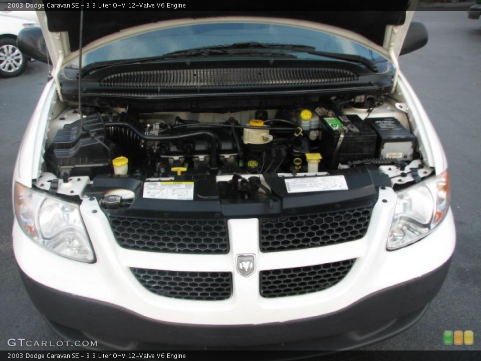 3.3 Liter OHV 12-Valve V6 Engine for the 2003 Dodge Caravan #39845014