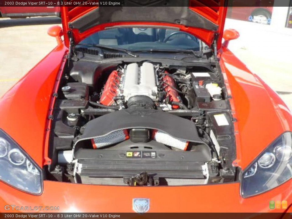 8.3 Liter OHV 20-Valve V10 Engine for the 2003 Dodge Viper #39845686