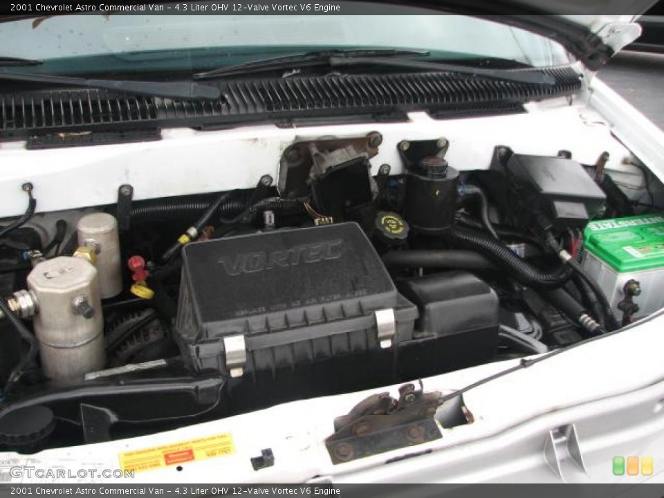 4.3 Liter OHV 12-Valve Vortec V6 Engine for the 2001 Chevrolet Astro #39846414