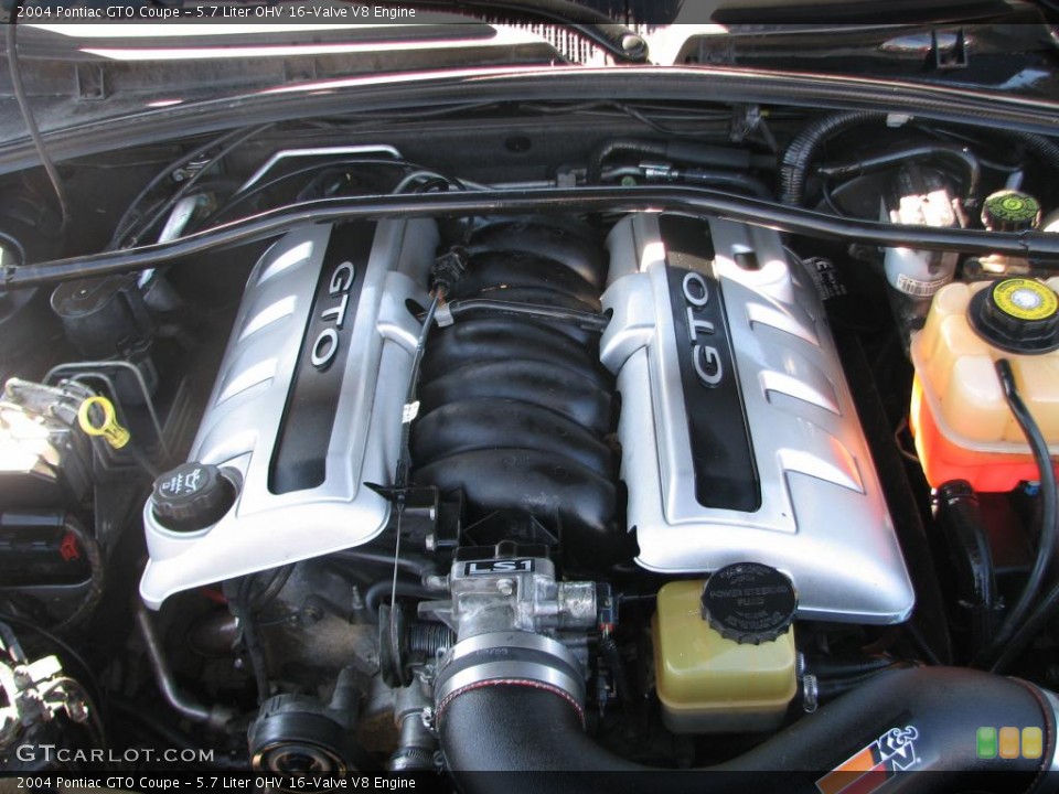 5.7 Liter OHV 16-Valve V8 Engine for the 2004 Pontiac GTO #39847702