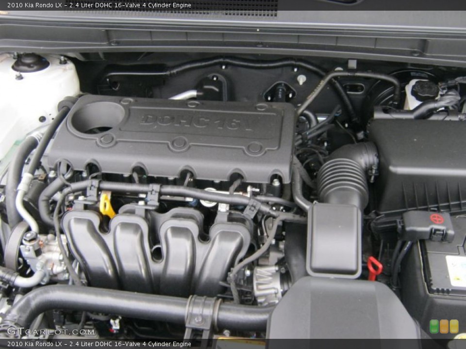 2.4 Liter DOHC 16-Valve 4 Cylinder Engine for the 2010 Kia Rondo #39847806