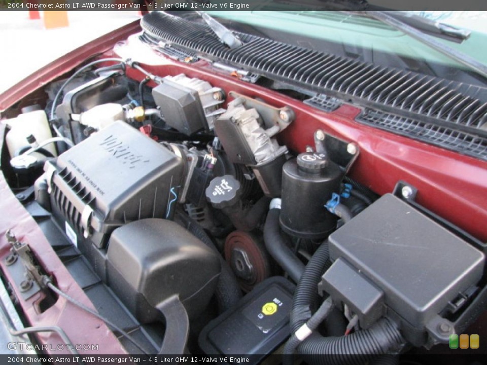 4.3 Liter OHV 12-Valve V6 Engine for the 2004 Chevrolet Astro #39853430