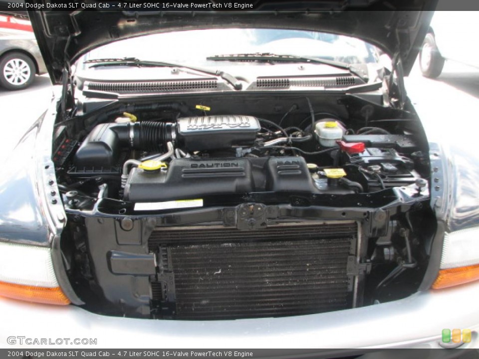 4.7 Liter SOHC 16-Valve PowerTech V8 Engine for the 2004 Dodge Dakota #39854426
