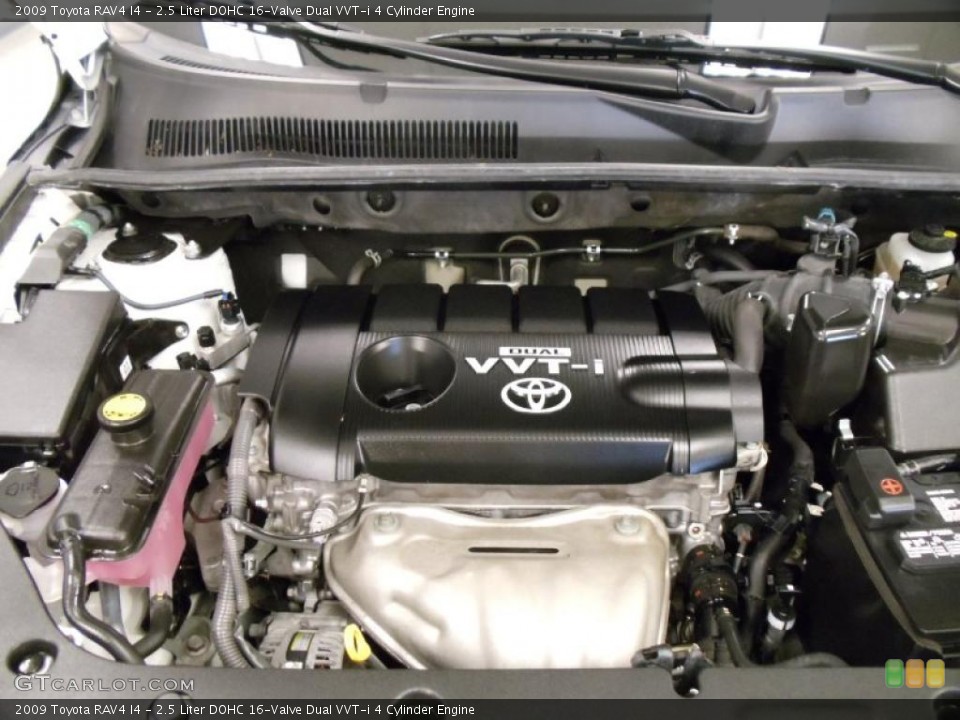 2.5 Liter DOHC 16-Valve Dual VVT-i 4 Cylinder Engine for the 2009 Toyota RAV4 #39857402