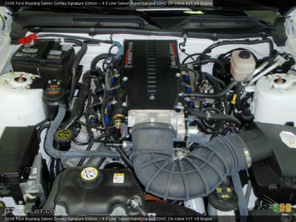4.6 Liter Saleen Supercharged SOHC 24-Valve VVT V8 Engine for the 2008 Ford Mustang #39860023