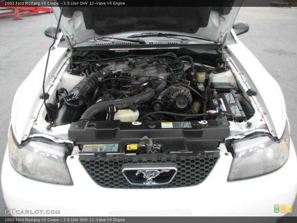 3.8 Liter OHV 12-Valve V6 Engine for the 2003 Ford Mustang #39871051