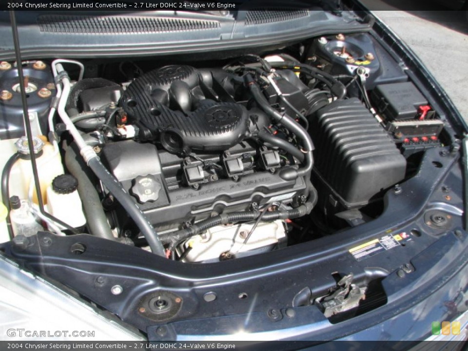 2.7 Liter DOHC 24-Valve V6 Engine for the 2004 Chrysler Sebring #39871871