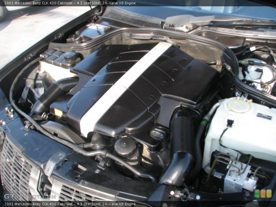 4.3 Liter SOHC 24-Valve V8 Engine for the 2001 Mercedes-Benz CLK #39874853