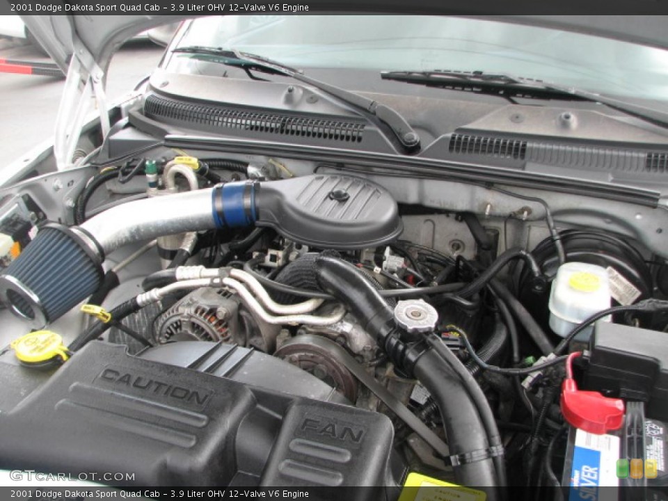 3.9 Liter OHV 12-Valve V6 Engine for the 2001 Dodge Dakota #39876959