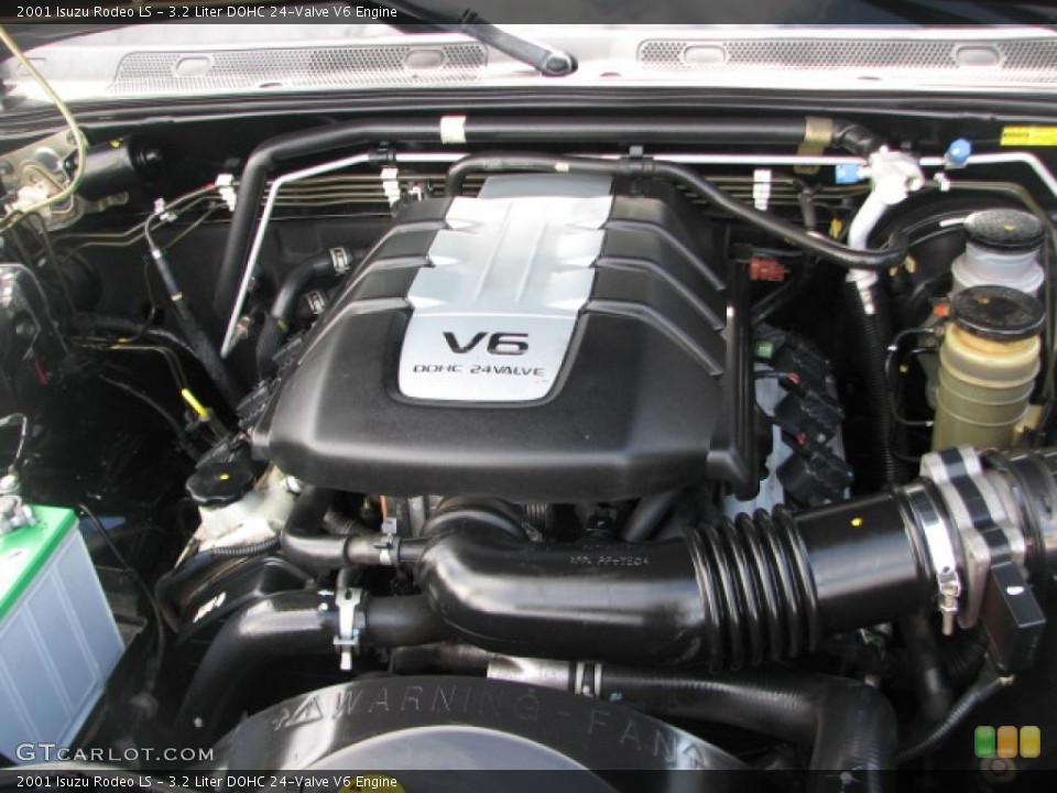 3.2 Liter DOHC 24-Valve V6 Engine for the 2001 Isuzu Rodeo #39877155