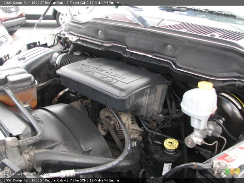 3.7 Liter SOHC 12-Valve V6 Engine for the 2002 Dodge Ram 1500 #39877759