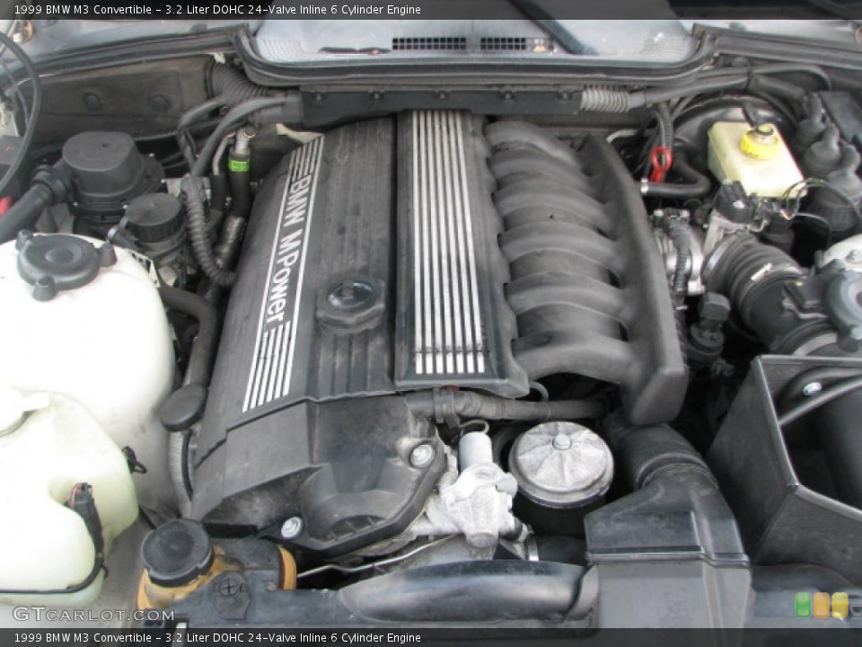 3.2 Liter DOHC 24-Valve Inline 6 Cylinder Engine for the 1999 BMW M3 #39878343