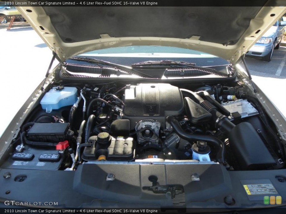 4.6 Liter Flex-Fuel SOHC 16-Valve V8 Engine for the 2010 Lincoln Town Car #39879503