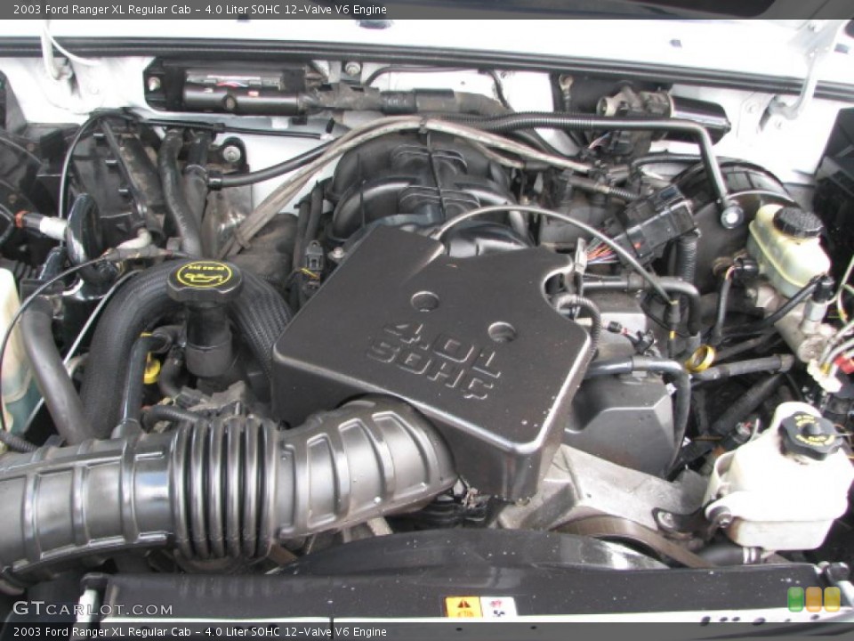 4.0 Liter SOHC 12-Valve V6 Engine for the 2003 Ford Ranger #39881983