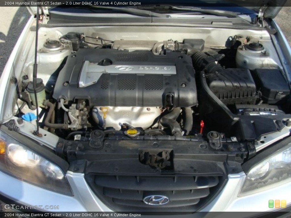 2.0 Liter DOHC 16 Valve 4 Cylinder Engine for the 2004 Hyundai Elantra #39885108
