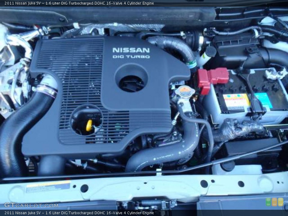 1.6 Liter DIG Turbocharged DOHC 16-Valve 4 Cylinder Engine for the 2011 Nissan Juke #39890132