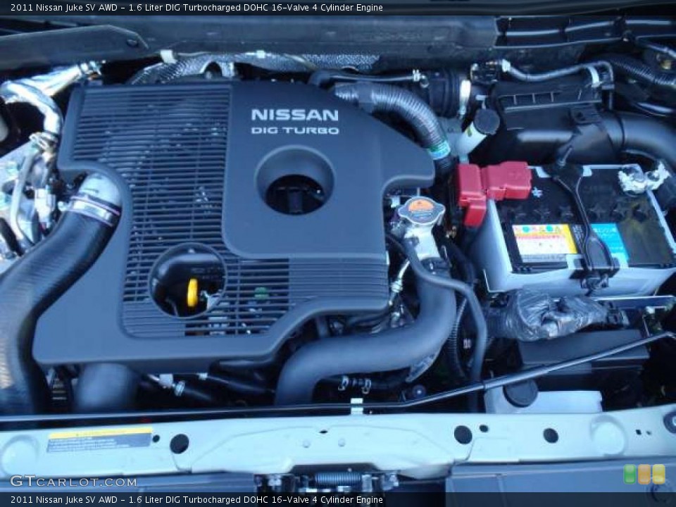 1.6 Liter DIG Turbocharged DOHC 16-Valve 4 Cylinder Engine for the 2011 Nissan Juke #39890466