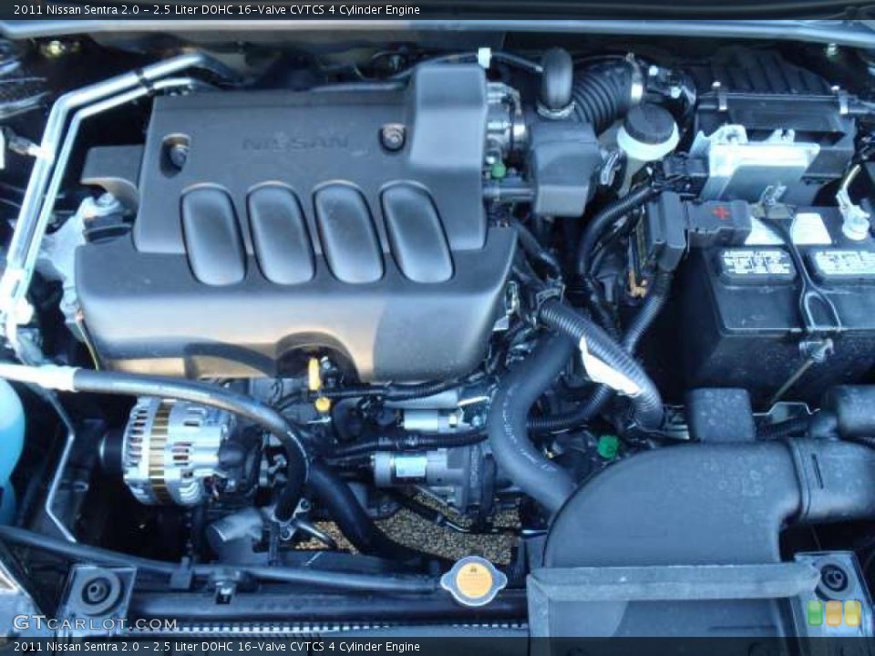 2.5 Liter DOHC 16-Valve CVTCS 4 Cylinder Engine for the 2011 Nissan Sentra #39891016