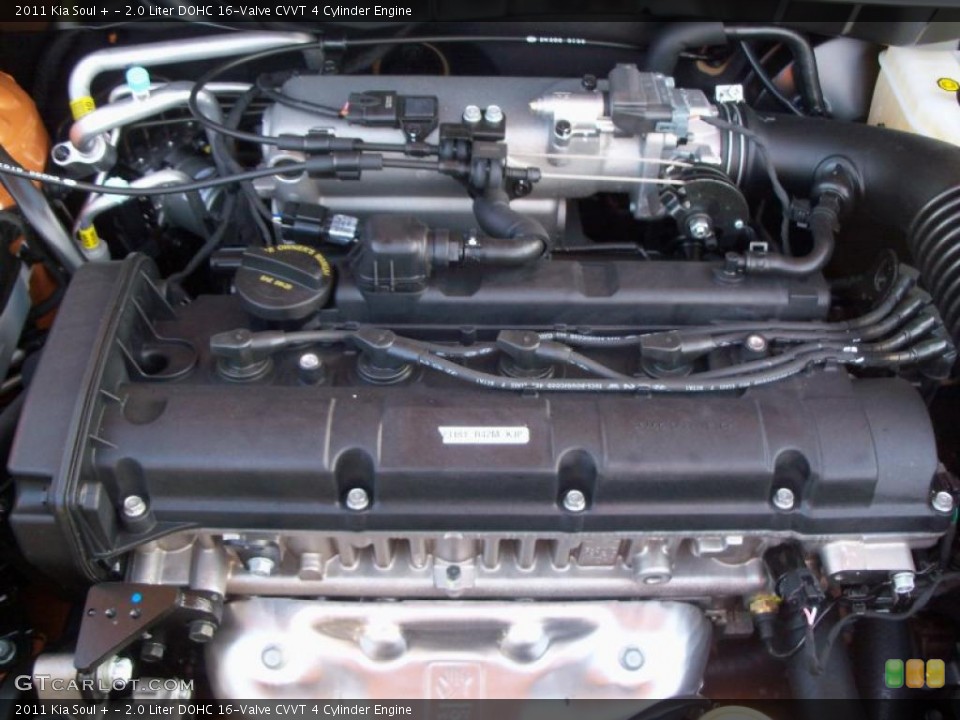 2.0 Liter DOHC 16-Valve CVVT 4 Cylinder Engine for the 2011 Kia Soul #39891292