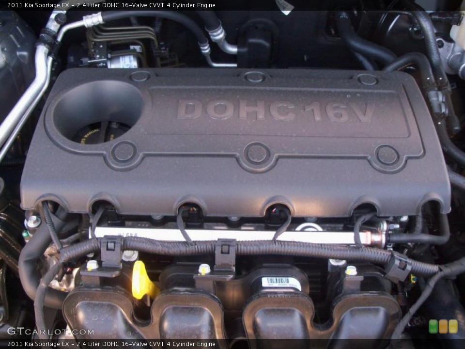 2.4 Liter DOHC 16-Valve CVVT 4 Cylinder Engine for the 2011 Kia Sportage #39891920