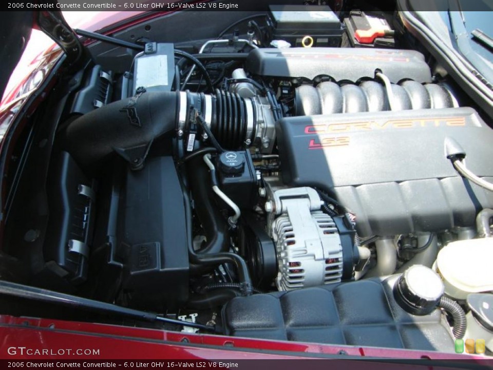 6.0 Liter OHV 16-Valve LS2 V8 Engine for the 2006 Chevrolet Corvette #39896163