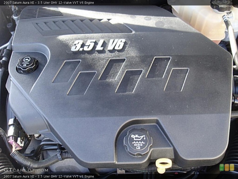 3.5 Liter OHV 12-Valve VVT V6 Engine for the 2007 Saturn Aura #39901063