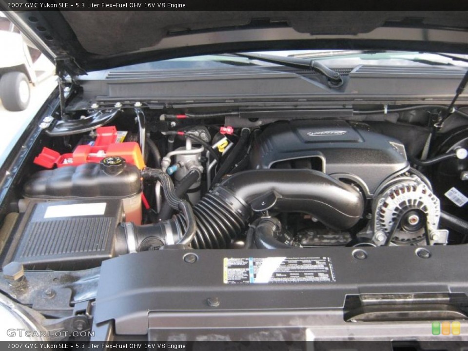 5.3 Liter Flex-Fuel OHV 16V V8 Engine for the 2007 GMC Yukon #39902235