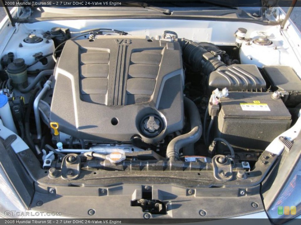 2.7 Liter DOHC 24-Valve V6 Engine for the 2008 Hyundai Tiburon #39907343