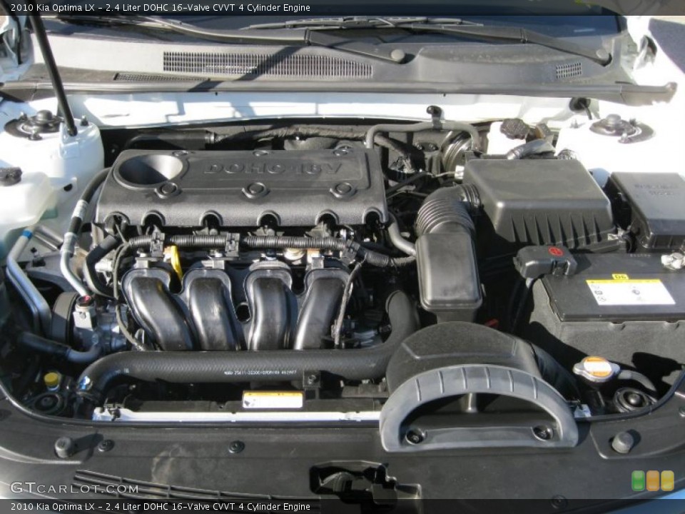 2.4 Liter DOHC 16-Valve CVVT 4 Cylinder Engine for the 2010 Kia Optima #39912427