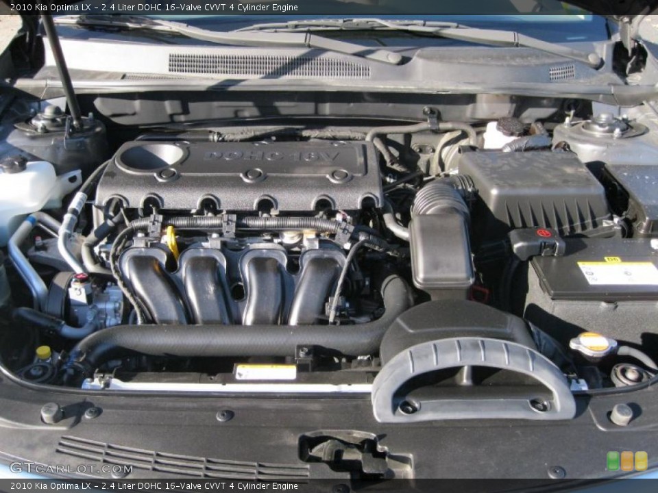 2.4 Liter DOHC 16-Valve CVVT 4 Cylinder Engine for the 2010 Kia Optima #39913783
