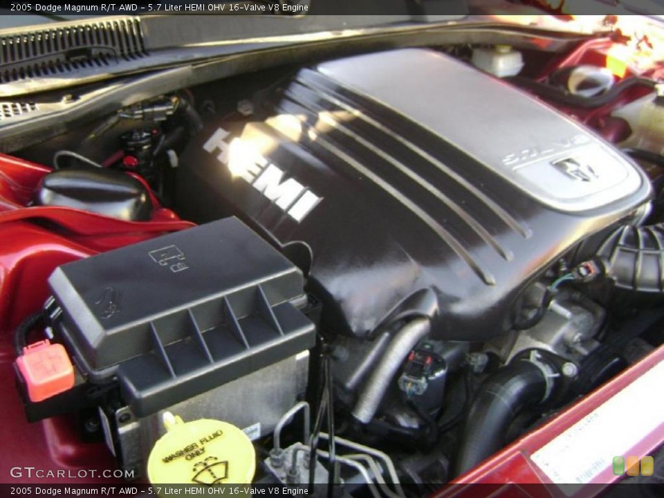 5.7 Liter HEMI OHV 16-Valve V8 Engine for the 2005 Dodge Magnum #39918691