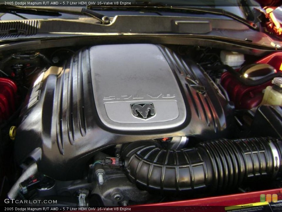 5.7 Liter HEMI OHV 16-Valve V8 Engine for the 2005 Dodge Magnum #39918707